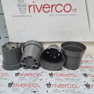 9,5 cm potjes / Pot 9.5 Cm 5° Lw XB / stekpotjes / 9.5 cm bloempotjes / Grijs Grey