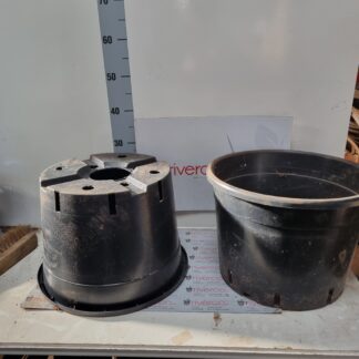 Gebruikte 25 liter Potten / Used 25 liter pots / 40 cm pots with hole / pot in pot system