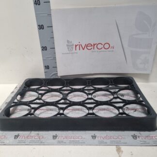 Mara-tray nr 1510B voor 10-10,5 cm pot / 15 HOLES TRAY pot 10-10,5 cm