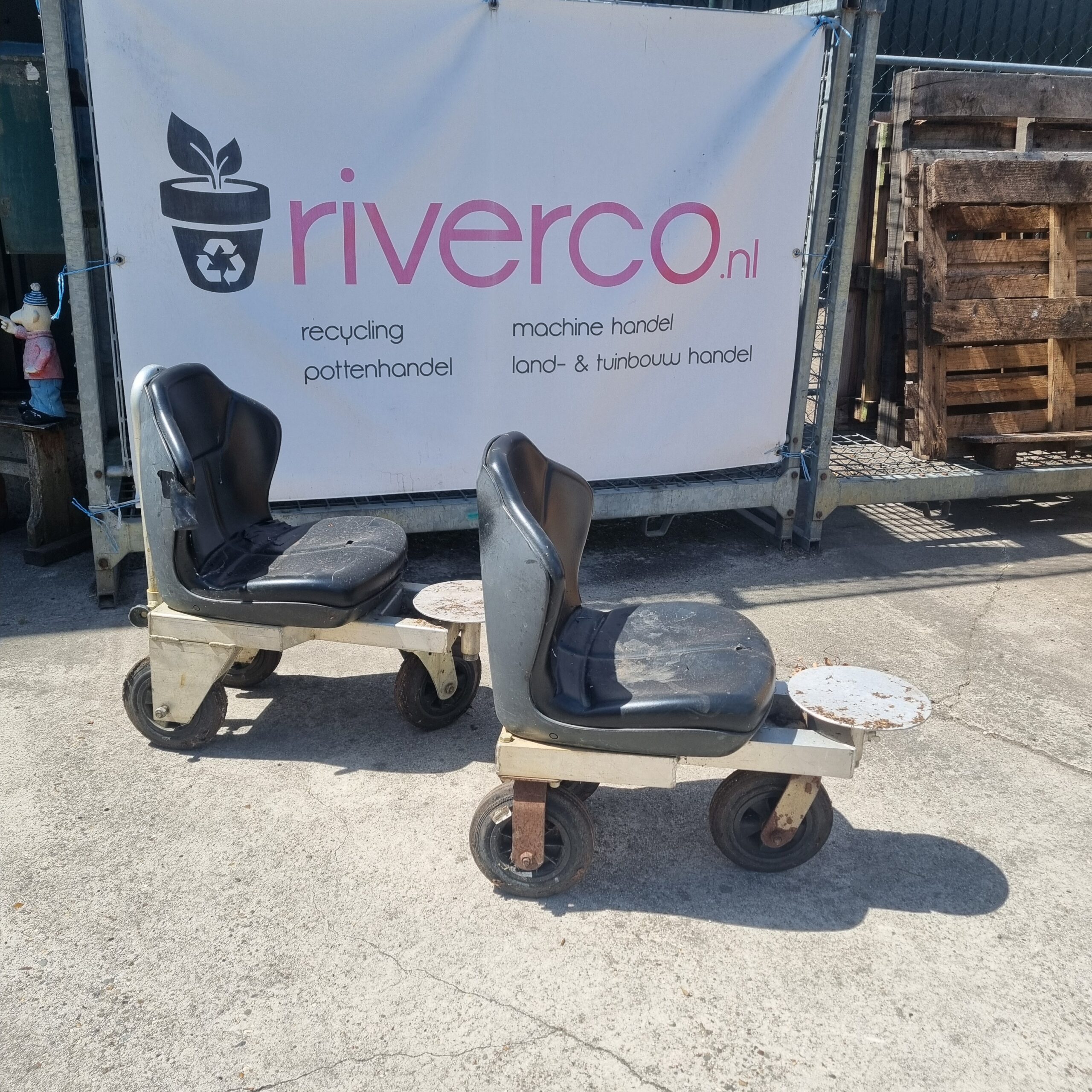 werkstoelen / aanbind stoelen / entstoelen / kwekerij stoel - Afbeelding 2