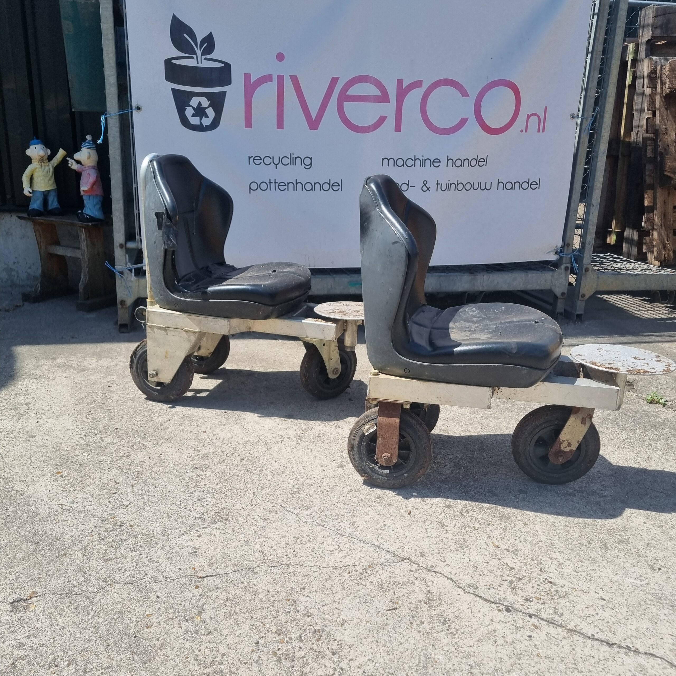 werkstoelen / aanbind stoelen / entstoelen / kwekerij stoel - Afbeelding 5