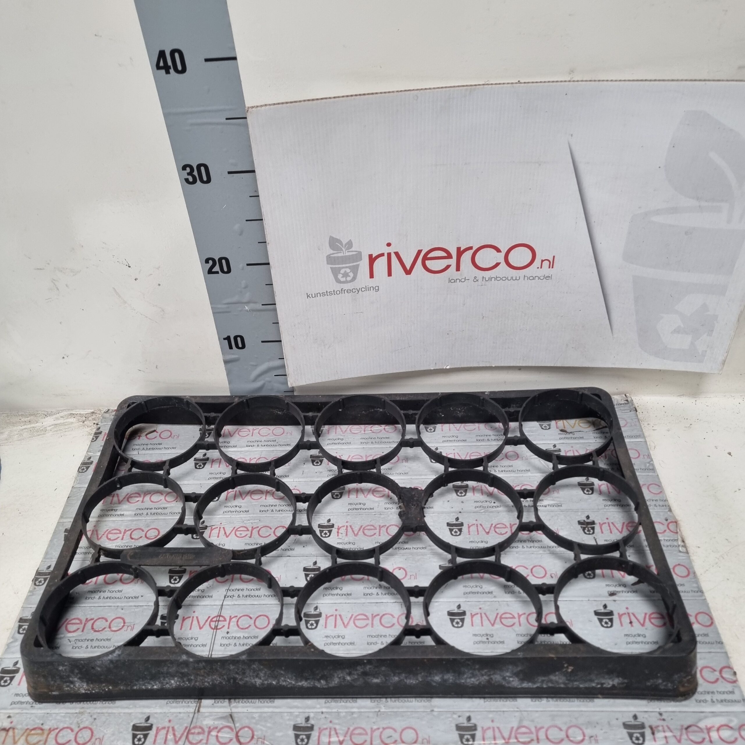 Mara-tray nr 1510 voor 10-10,5 cm pot / 15 HOLES TRAY pot 10-10,5 cm - Afbeelding 2