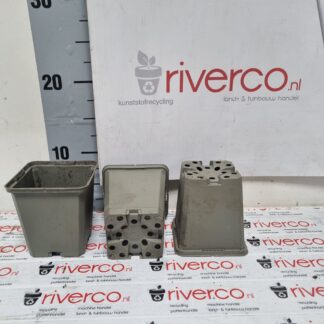 TEKU 9x9x9.5 cm potten / P9 pots / 9x9x cm potjes