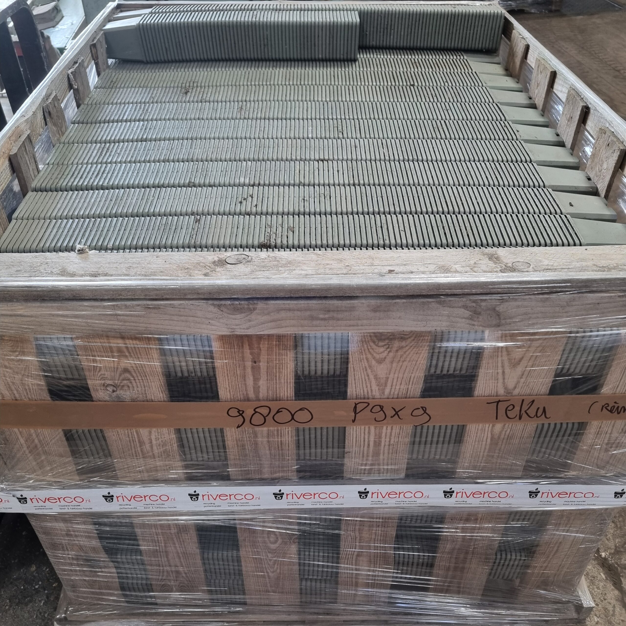 TEKU 9x9x9.5 cm potten / P9 pots / 9x9x cm potjes - Afbeelding 3