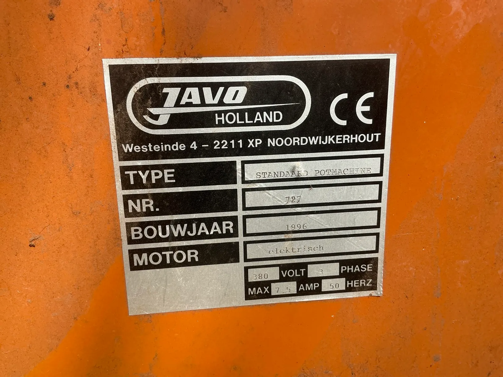 Javo oppotmachine / Javo potmachine / Javo pottingmachine - Afbeelding 3