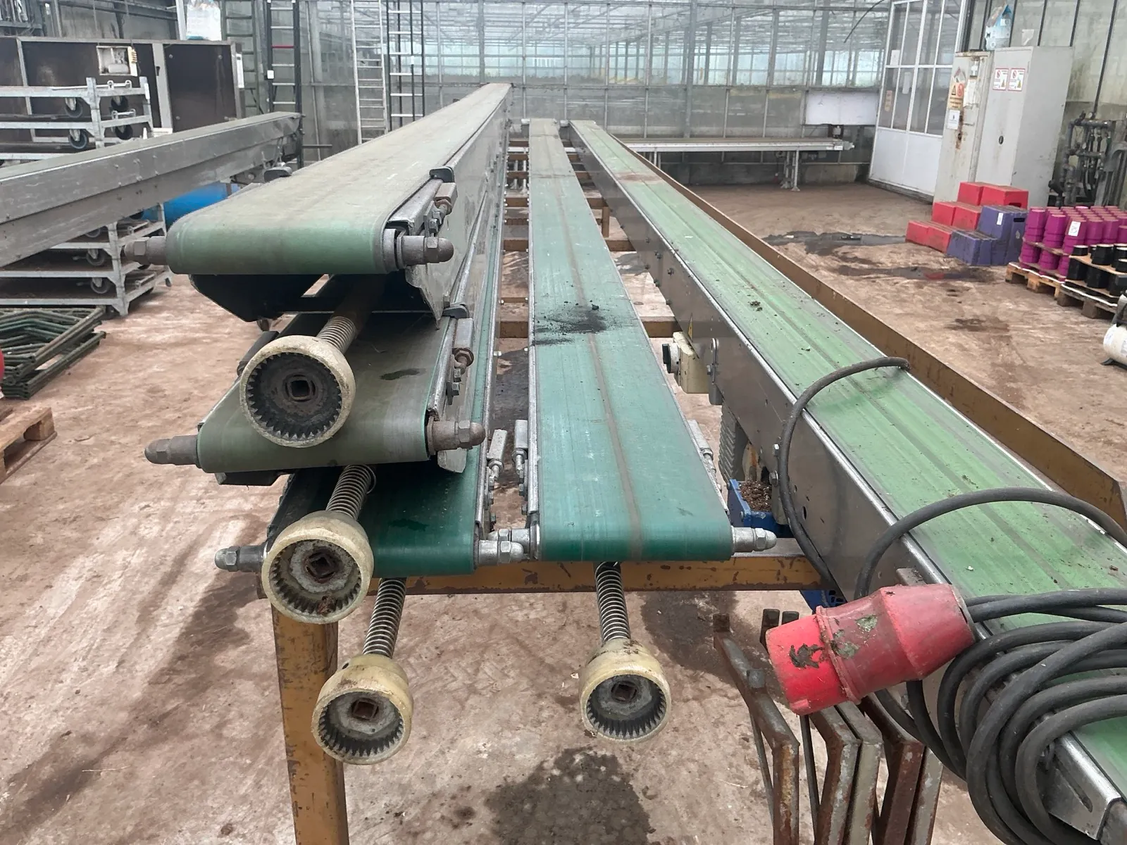 JAVO planten transportbandjes / JAVO Plantenbandjes / Plant conveyor belts