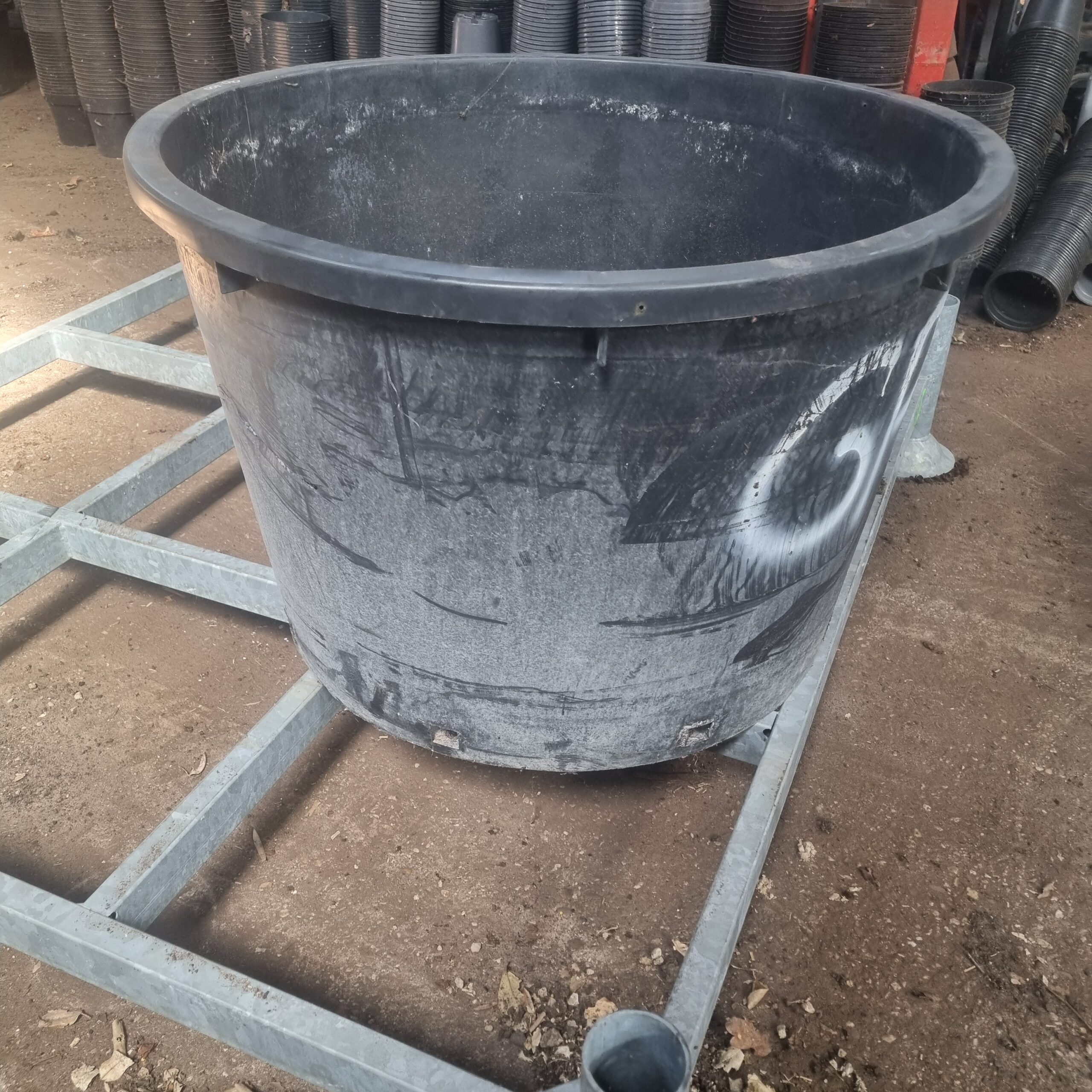 Pallet 1: Grote plantkuipen / Big Pots / Grote potten / Large plantcontainers - Afbeelding 4